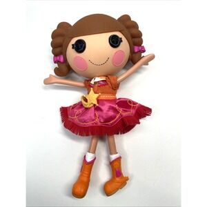 Lalaloopsy Prairie Dusty Trails Brown Hair  Cowgirl Fashion Doll Collectibles